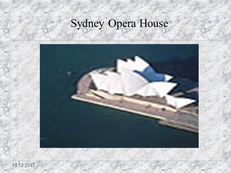 13.12.2017 Sydney Opera House